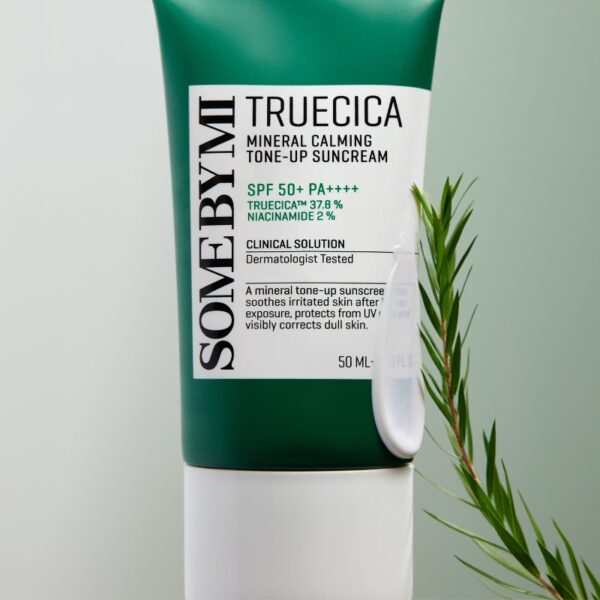 SOME BY MI NEW💖 Truecica Mineral Calming Tone-Up Suncream SPF50+ PA++++ Broad Spectrum - Image 4