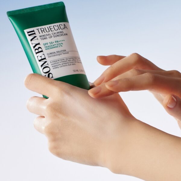 SOME BY MI NEW💖 Truecica Mineral Calming Tone-Up Suncream SPF50+ PA++++ Broad Spectrum - Image 5