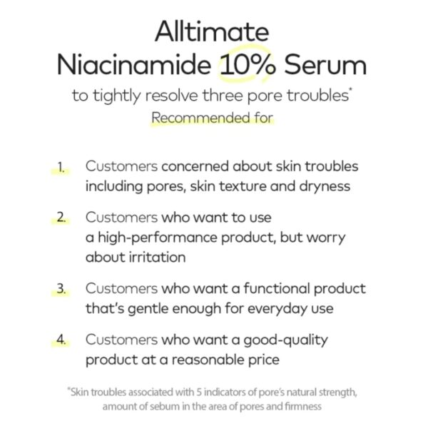 THE FACE SHOP Alltimate Nicinamide 10% Serum - Image 8