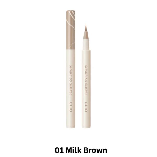 CLIO Sharp, So Simple Shade Brush Liner [#3 Colors] - Image 4