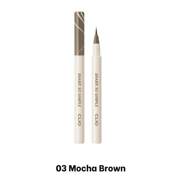 CLIO Sharp, So Simple Shade Brush Liner [#3 Colors] - Image 6