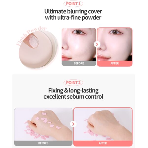 COSNORI Blossom Finish Powder Pact - Image 3
