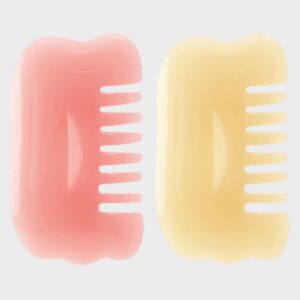 Suji Gua Sha Massager [Pink Shape(Comb)]