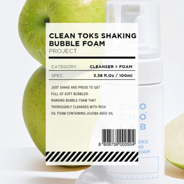 CHOCHOSLAB Clean Toks Shaking Bubble foam 100ml - Image 3