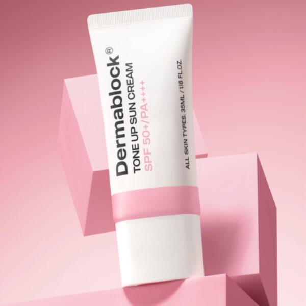 Dermablock Tone Up Sun Cream SPF50+PA++++ 35ml - Image 3
