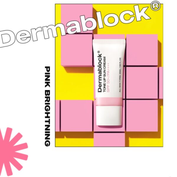 Dermablock Tone Up Sun Cream SPF50+PA++++ 35ml - Image 5