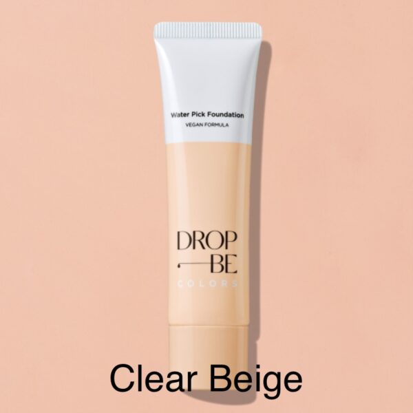 DROP BE Colors Water Pick Foundation SPF50+PA++++ [#01 Clear Beige] - Image 3