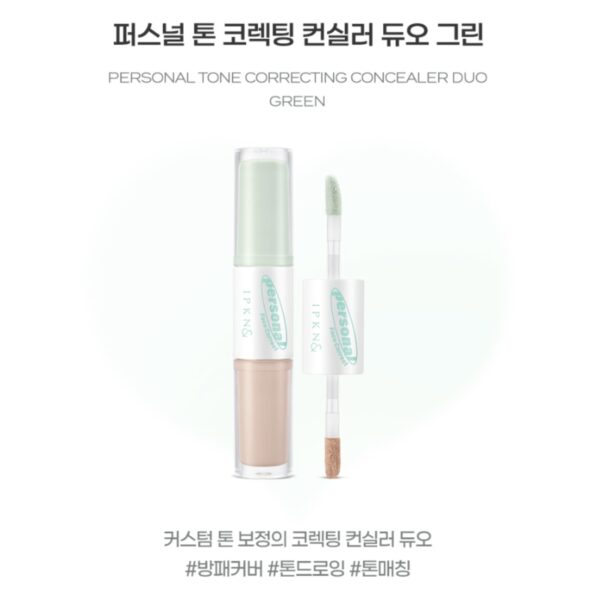 IPKN Personal Tone Correcting Concealer Duo [#2 Colors] - Image 3