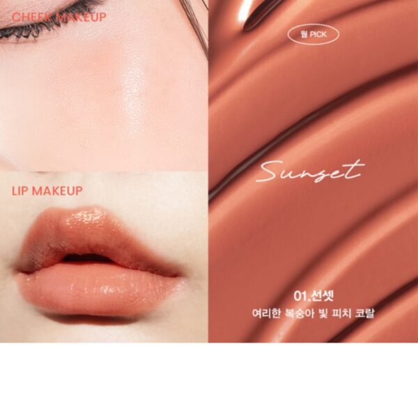Son&Park Artist Spread Color Balm [#01 Sunset] - Image 5