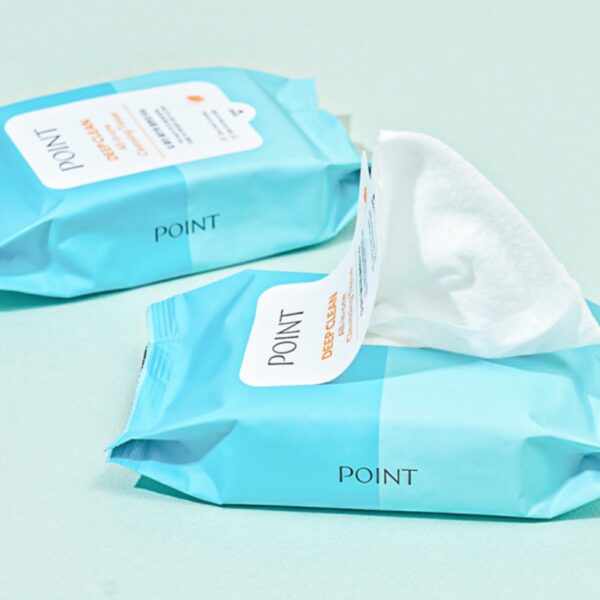 POINT Deep Clean All-in-One Cleansing Tissues 30 Sheets - Image 2