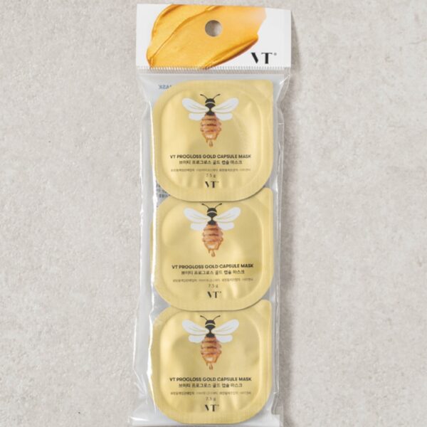 VT Progloss Gold Capsule Mask 3 pcs - Image 2