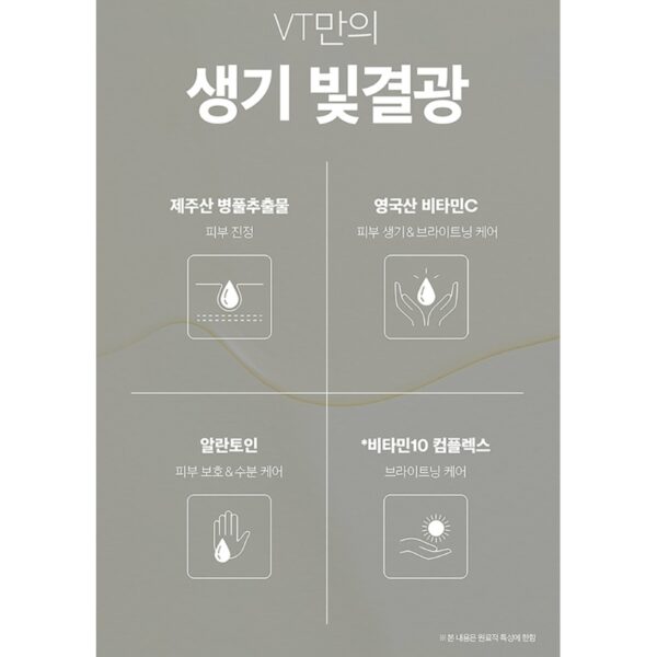 VT Cica Vita C Mask Pack 4 sheets - Image 6