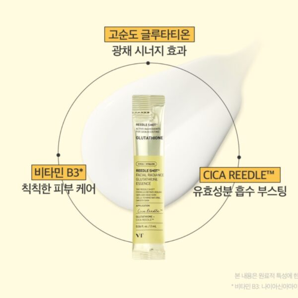 VT Reedle Shot Radiance Glutathione Whitening Special Set - Image 8