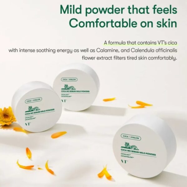 VT Cica No Sebum Mild Powder - Image 6