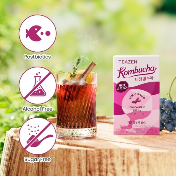 Teazen Kombucha Drink Mix [#Vin Chaud] - Image 3