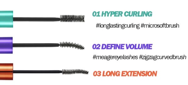 Holika Holika Lash Correcting Mascara [#3 Tpye] - Image 5