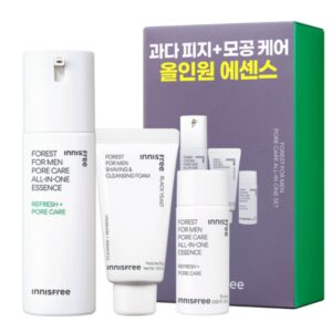 INNISFREE Forest for Men All in one Essence Set [#Refresh + Anti Aging]
