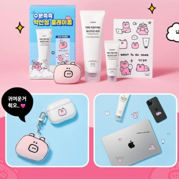 JUMISO x GARCONTIMIDE Pore Purifying Salicylic Acid Foaming Cleanser (+ Keyring + Sticker) - Image 2