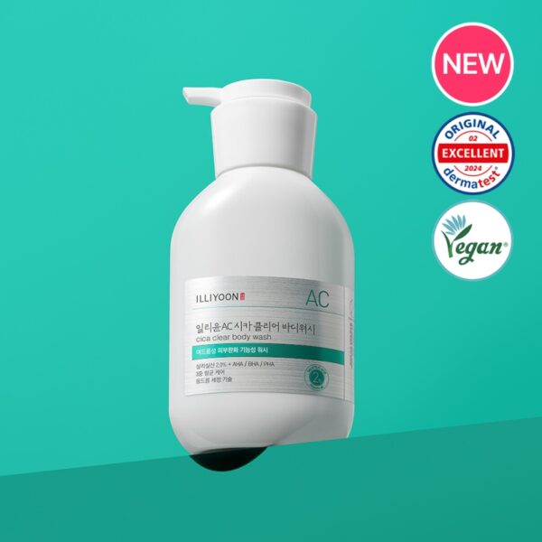 ILLIYOON Cica Acne Clear Body Wash 400mL - Image 5