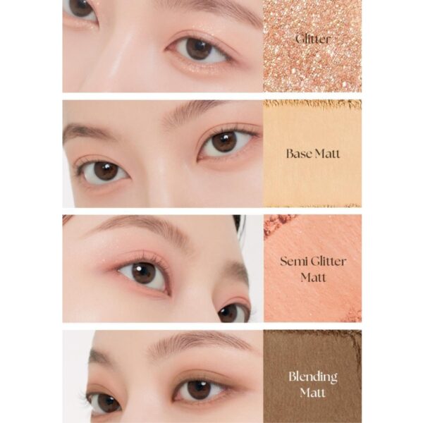 Muzigae Mansion Twist pot Eye palette Set [#2 Colors] (+Mini Tint +Bursh) - Image 10