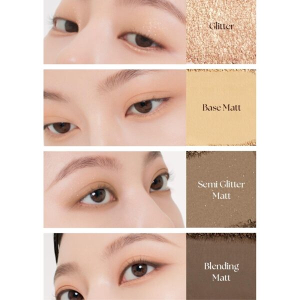 Muzigae Mansion Twist pot Eye palette Set [#2 Colors] (+Mini Tint +Bursh) - Image 13