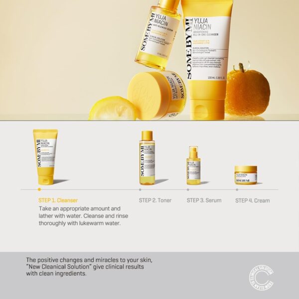 SOME BY MI Yuja Niacin Brightening All in One Cleanser - Image 7