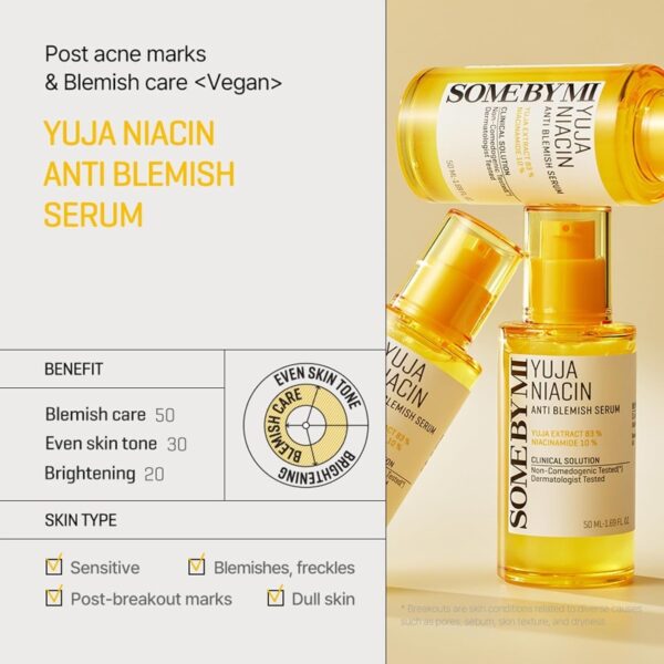 SOME BY MI Yuja Niacin Anti Blemish Serum - Image 2