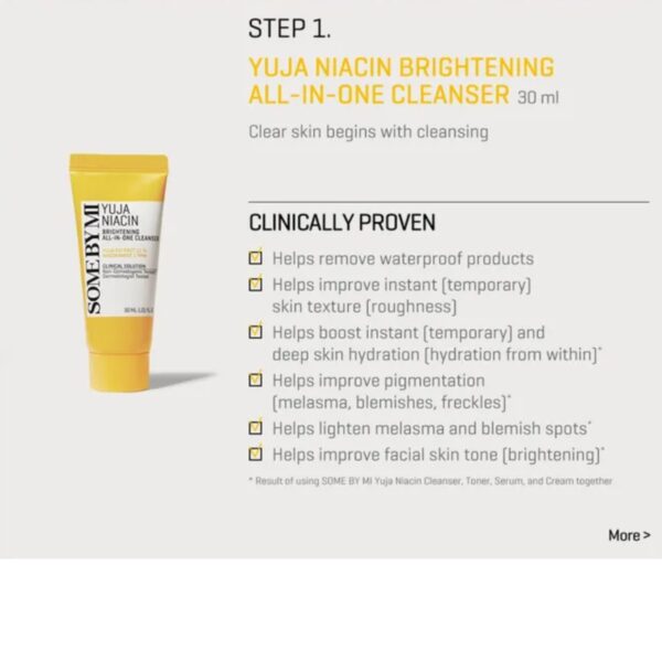 SOME BY MI Yuja Niacin Anti Blemish Starter Kit - Image 4