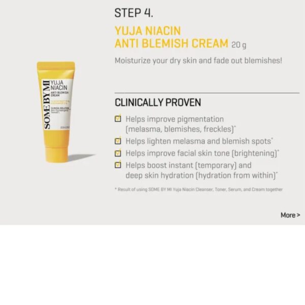 SOME BY MI Yuja Niacin Anti Blemish Starter Kit - Image 7