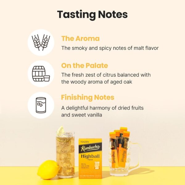 Teazen Kombucha [#Highball Flavor] - Image 3