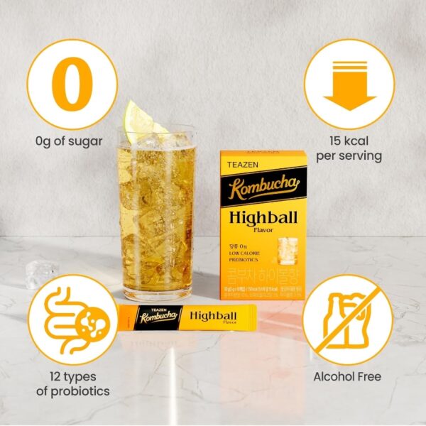 Teazen Kombucha [#Highball Flavor] - Image 4