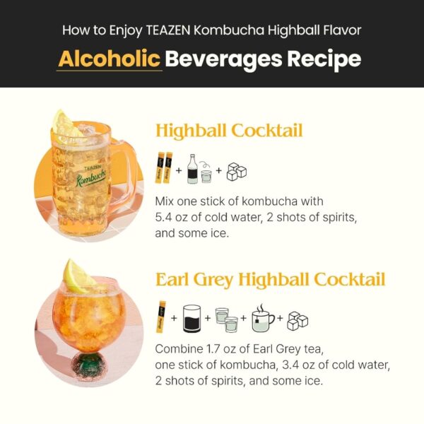 Teazen Kombucha [#Highball Flavor] - Image 7