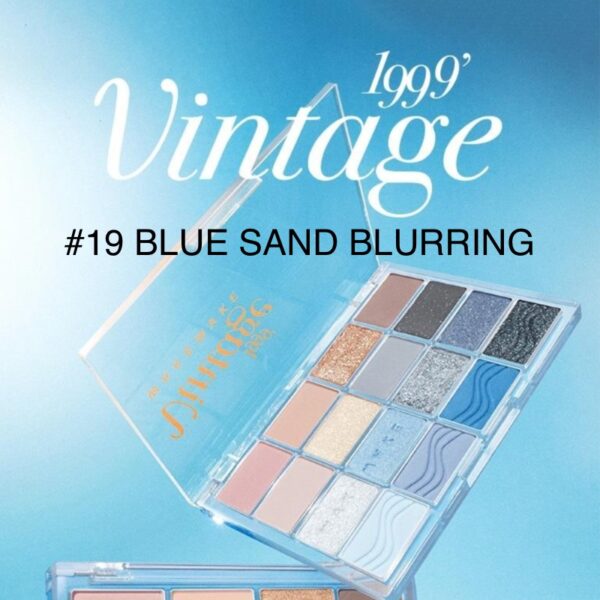 WAKEMAKE Soft Blurring Eye Palette [#19 BLUE SAND BLURRING] - Image 2