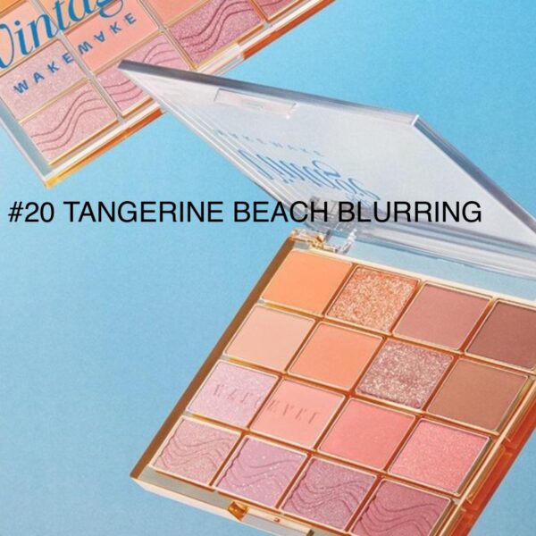 WAKEMAKE Soft Blurring Eye Palette [#19 BLUE SAND BLURRING] - Image 7