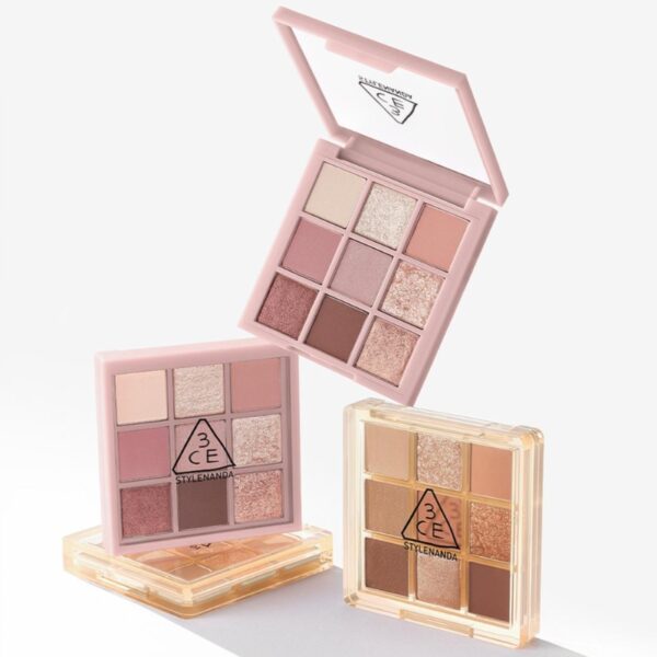3CE Multi Eye Color Palette + Dual Eye Brush Set [#2 Colors] - Image 2