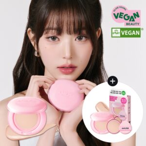 AMUSE Dew Power Vegan Cushion SPF50+ PA++++ [#2 Colors]