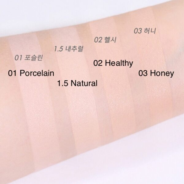 AMUSE Ceramic Skin Perfector Foundation SPF40 PA++ mini [#3 Colors] - Image 6