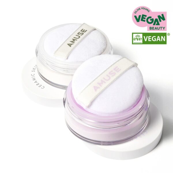 AMUSE Ceramic Skin Sebum Powder [#2 Colors] - Image 3