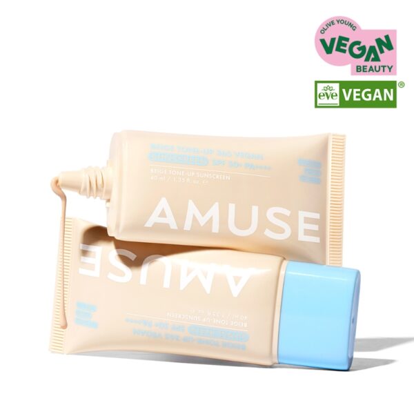 AMUSE Beige Tone-Up 365 Vegan Sunscreen 40mL+10ml - Image 2