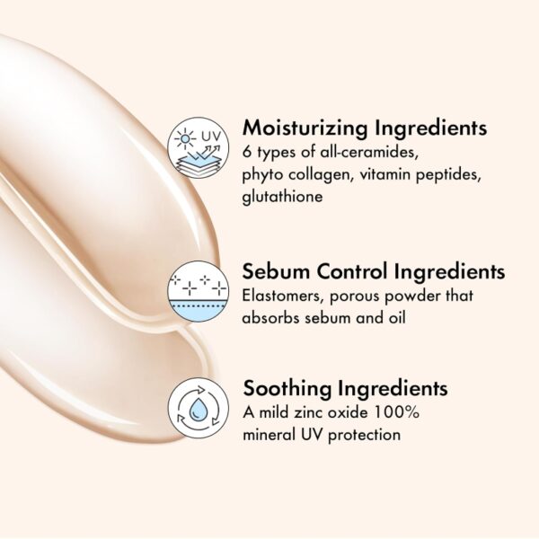 AMUSE Beige Tone-Up 365 Vegan Sunscreen 40mL+10ml - Image 5