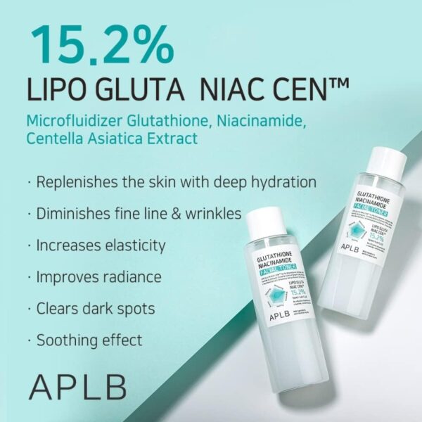 APLB Glutathione Niacinamide Facial Toner 160ml - Image 3