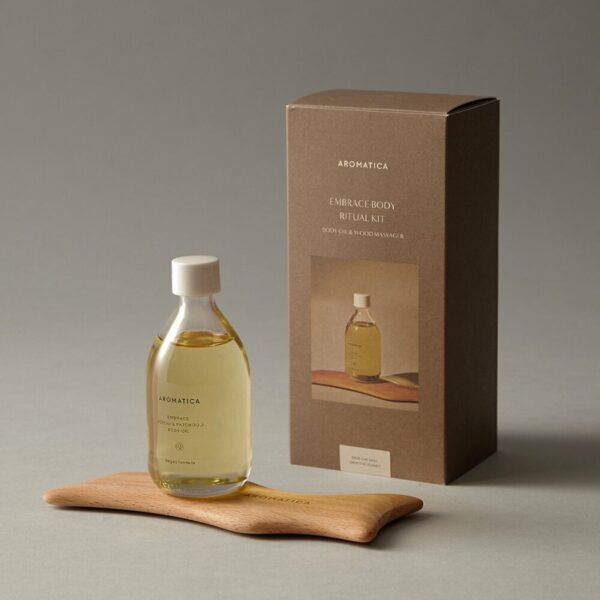 AROMATICA Body Oil 100ml Ritual Edition [#2 Type] (+ guasha) - Image 2