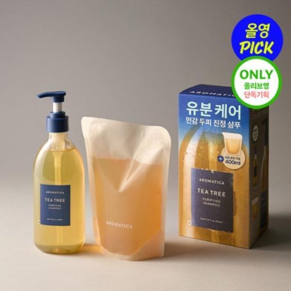 AROMATICA Tea Tree Purifying Shampoo 400ml