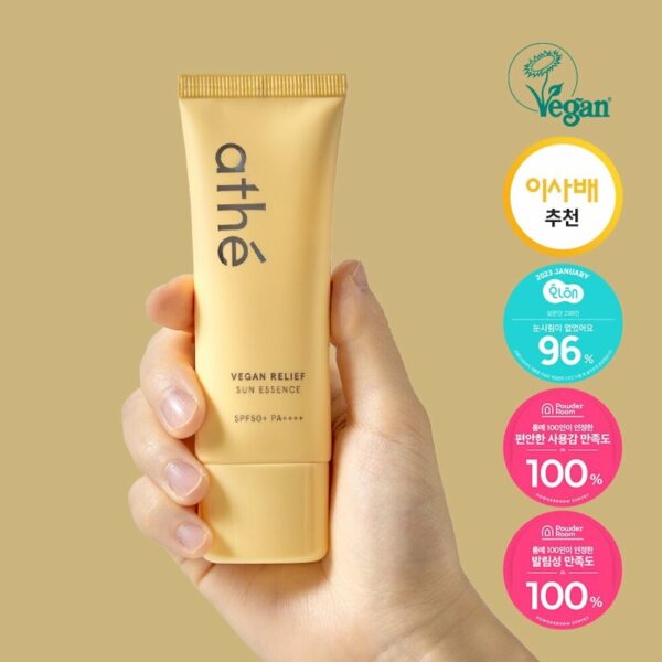athe Vegan Relief Sun Essence SPF 50+ PA++++ - Image 2