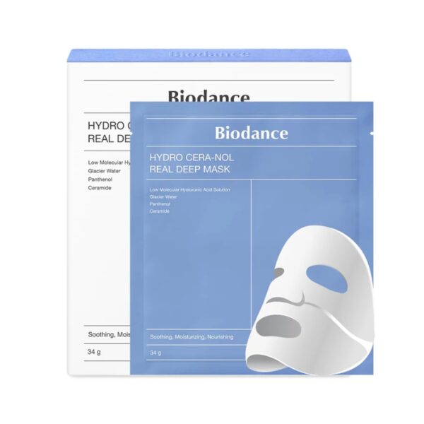 BIODANCE Hydro Cera-nol Real Deep Mask Set [8 Masks](+Gel Toner 10Pads)