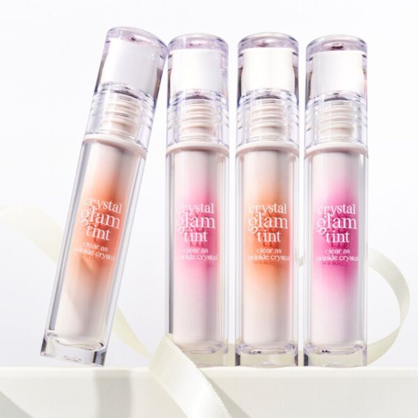 CLIO Crystal Glam Tint Set [#14 #16] (+ Mini Gloss) (+lip & eye remover 31ml) - Image 3