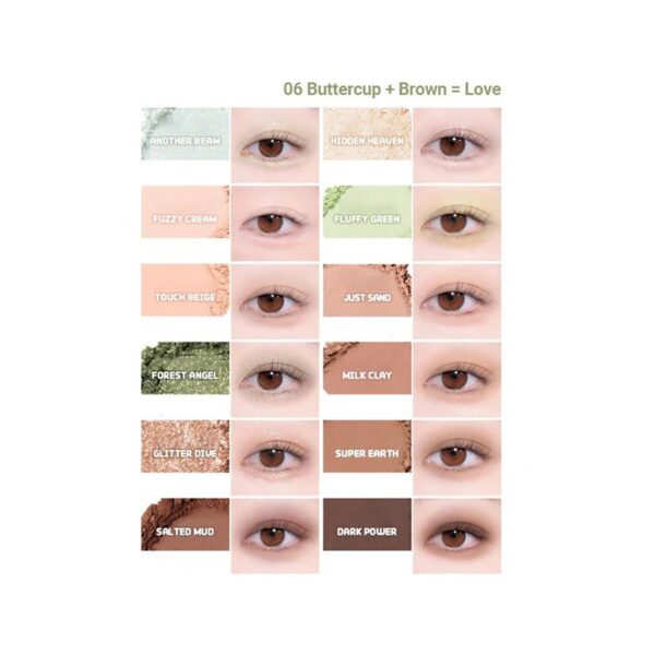 Colorgram Pint Point Eyeshadow Palette [#5 #6] - Image 5