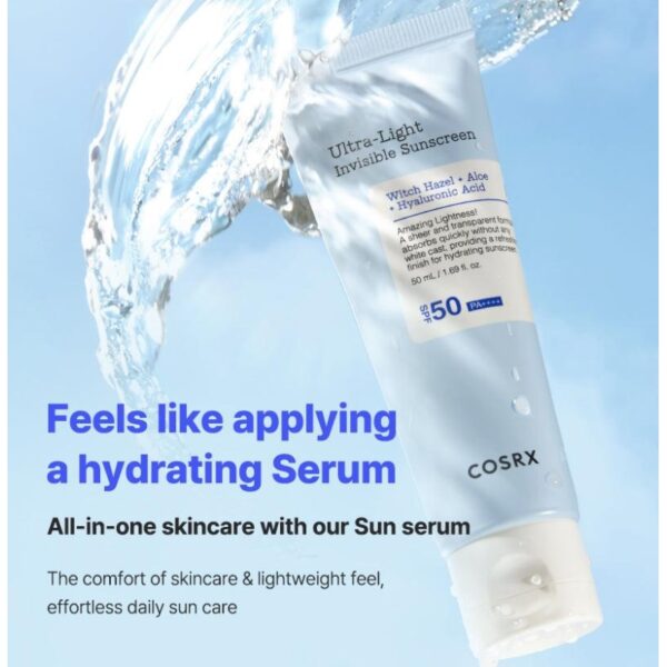 COSRX Ultra-Light Invisible Sunscreen 50ml double set - Image 3