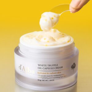 NEW💖 d'Alba White Truffle Oil Capsule Cream 55g (+Cleanser 3 kit +Double Serum & Cream mini)