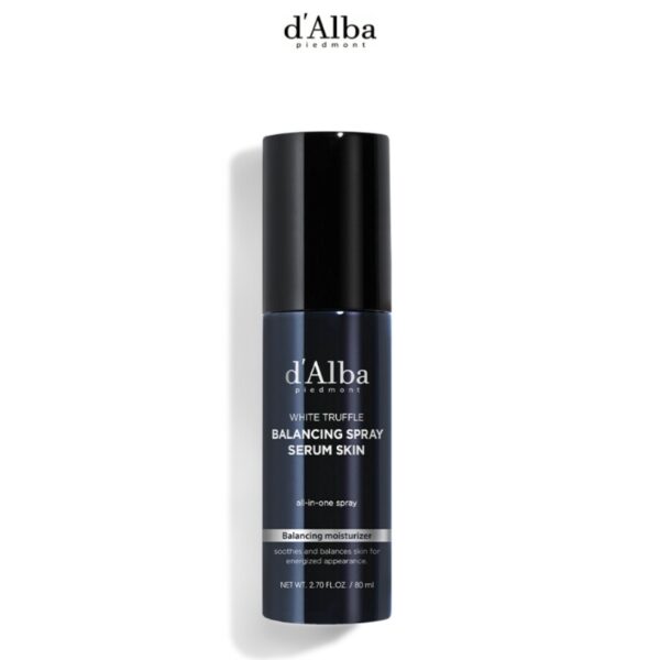 d'Alba White Truffle Balancing Spray Serum Skin 80ml - Image 2